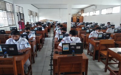 Pelaksanaan Asesmen Nasional Berbasis Komputer (ANBK) di SMK TARUNA BANGSA CIAMIS